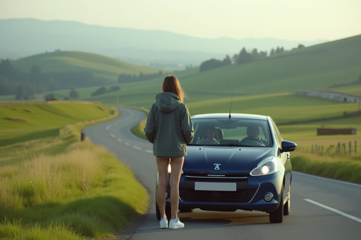 Femme debout près d